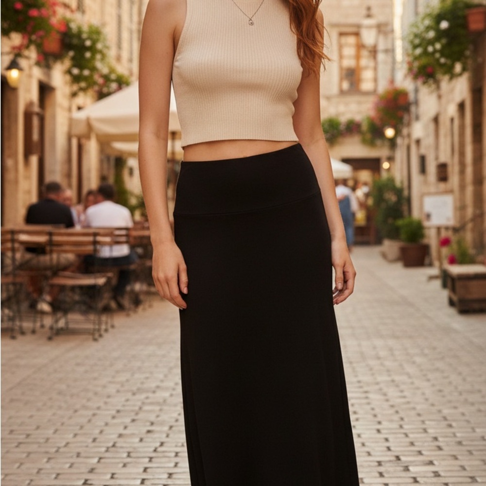 Princess Polly Jodie black A-Line Skirt